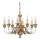 Ideal Lux - Ljuskrona på kedja FIRENZE 8xE14/40W/230V diameter 64 cm guld