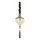 Ideal Lux - Ljuskrona på kedja HAREM 1xE27/42W/230V diameter 16,5 cm mässing