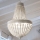 Ideal Lux - Ljuskrona på kedja MONET 6xE14/40W/230V diameter 50 cm hampa/vit