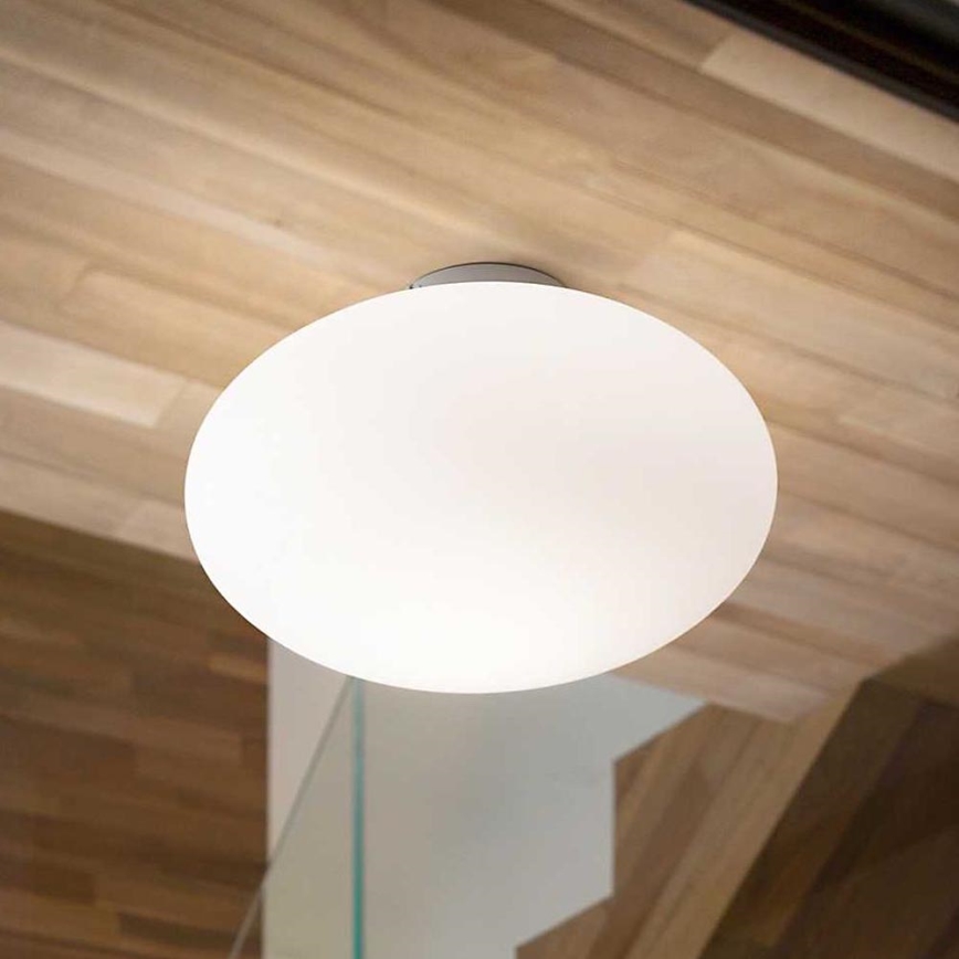Ideal Lux - Taklampa CANDY 1xE27/42W/230V diameter 40 cm vit