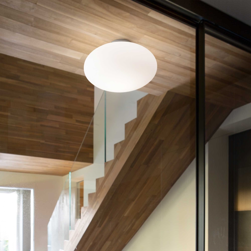 Ideal Lux - Taklampa CANDY 1xE27/42W/230V diameter 40 cm vit