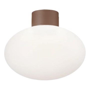 Ideal Lux - Taklampa för utomhusbruk CLIO 1xE27/42W/230V IP44 brun