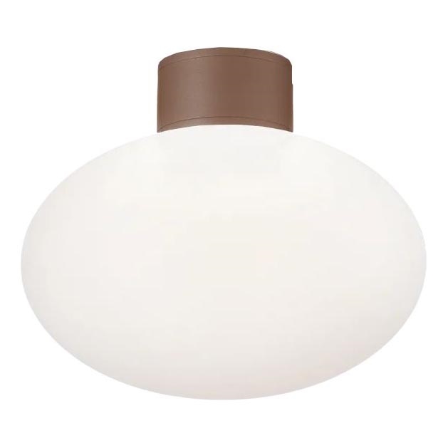 Ideal Lux - Taklampa för utomhusbruk CLIO 1xE27/42W/230V IP44 brun