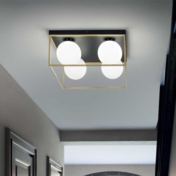 Ideal Lux - Taklampa LINGOTTO 4xE14/40W/230V