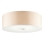 Ideal Lux - Taklampa WOODY 5xE27/60W/230V diameter 60 cm beige