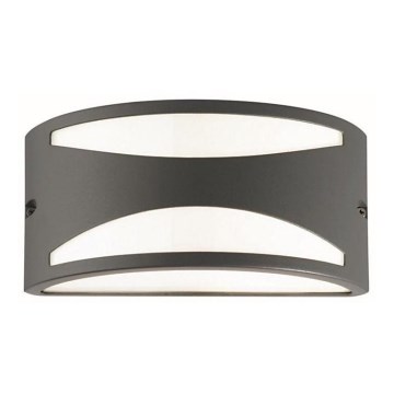 Ideal Lux - Utomhus Väggbelysning 1xE27/60W/230V antracit