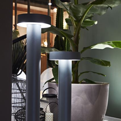 Ideal Lux - Utomhuslampa 4xG9/15W/230V 60 cm IP44 antracit