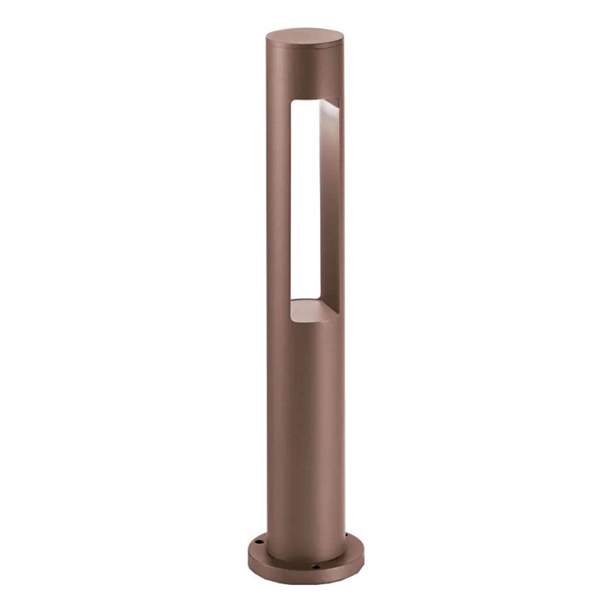Ideal Lux - Utomhuslampa ACQUA 1xG9/15W/230V 60 cm IP44 brun