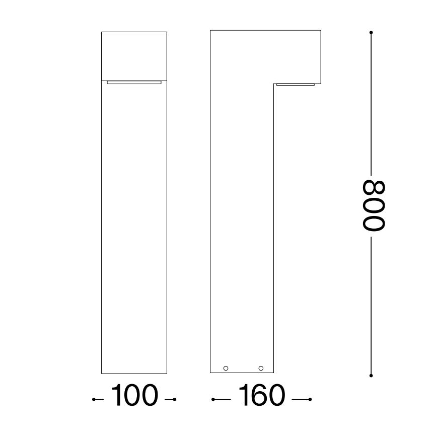 Ideal Lux - Utomhuslampa SIRIO 2xG9/15W/230V IP44 vit