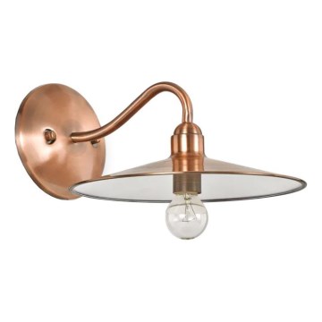 Ideal Lux - Vägglampa CANTINA 1xE14/40W/230V koppar