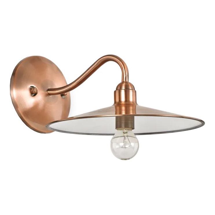 Ideal Lux - Vägglampa CANTINA 1xE14/40W/230V koppar