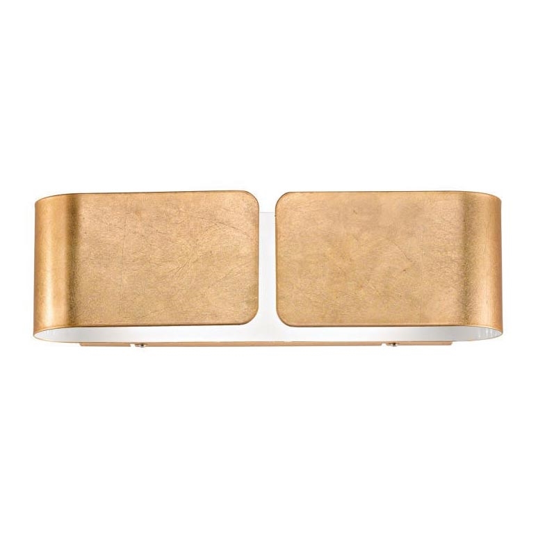 Ideal Lux - Vägglampa CLIP 2xE27/60W/230V guld