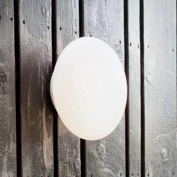 Ideal Lux - Vägglampa för badrum BUBBLE 2xG9/15W/230V IP54 vit