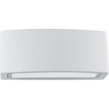 Ideal Lux - Vägglampa för utomhusbruk ANDROMEDA 1xE27/60W/230V IP55 grå
