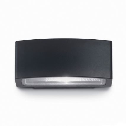 Ideal Lux - Vägglampa för utomhusbruk ANDROMEDA 1xE27/60W/230V IP55 svart