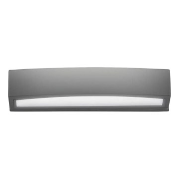 Ideal Lux - Vägglampa för utomhusbruk ANDROMEDA 2xE27/60W/230V IP55 antracit