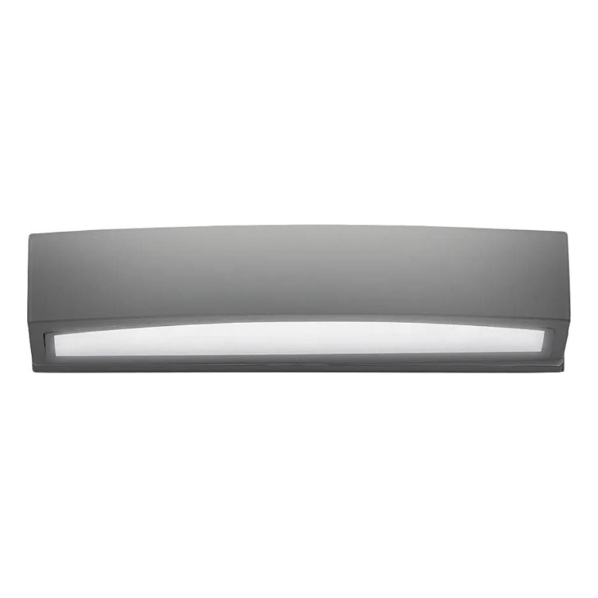 Ideal Lux - Vägglampa för utomhusbruk ANDROMEDA 2xE27/60W/230V IP55 antracit