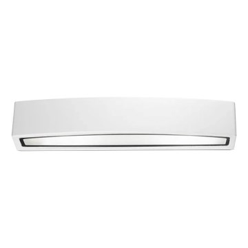 Ideal Lux - Vägglampa för utomhusbruk ANDROMEDA 2xE27/60W/230V IP55 vit