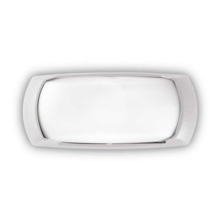 Ideal Lux - Vägglampa för utomhusbruk FELIX 1xE27/23W/230V IP66 vit