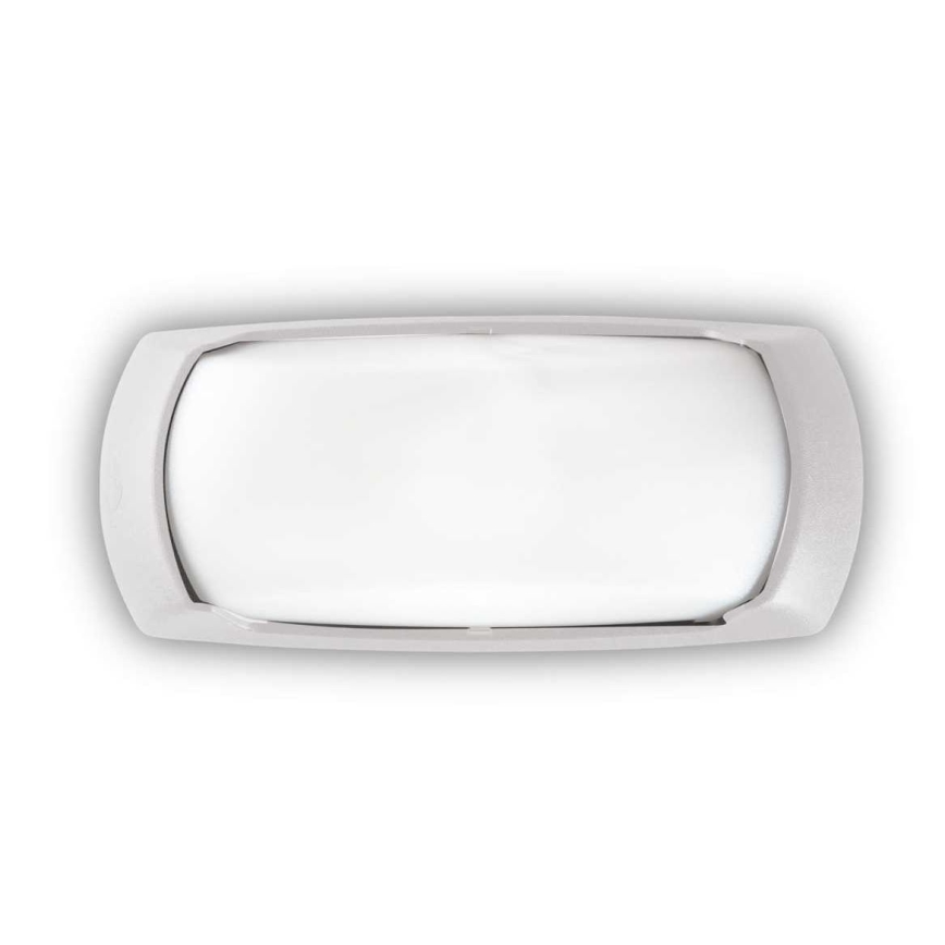 Ideal Lux - Vägglampa för utomhusbruk FELIX 1xE27/23W/230V IP66 vit