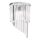 Ideal Lux - Vägglampa i kristall CARLTON 3xE14/40W/230V skinande krom