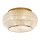 Ideal Lux - Vägglampa i kristall PASHA 6xE14/40W/230V diameter 40 cm guld