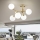 Ideal Lux - Ytmonterad ljuskrona NODI 5xE14/28W/230V mässing
