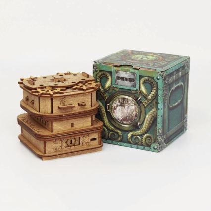 iDventure - Träpussel Davy Jones låda