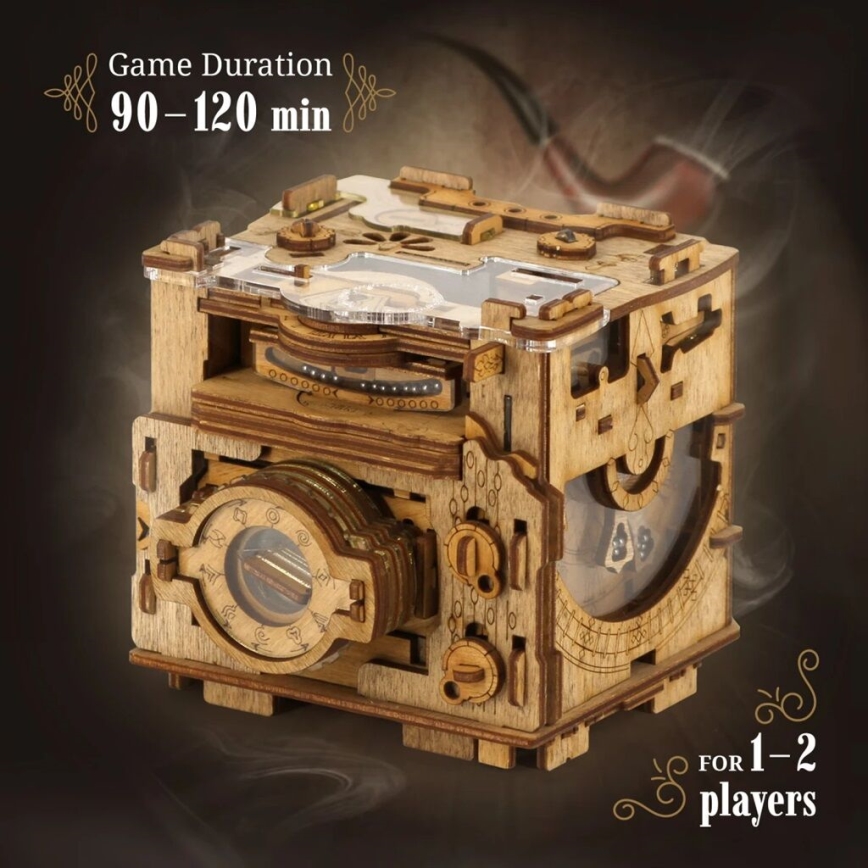 iDventure - Träpussel Escape rum Sherlock's Camera