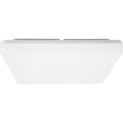 Dimbar RGBW LED-takarmatur för badrum LED/15W/230V 3000-6500K 22x22 cm IP54 vit Wi-Fi