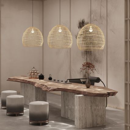 Hänglampa på kabel BOHO DELICADO 1xE27/40W/230V Ø 60 cm