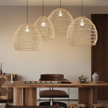 Hänglampa på kabel BOHO DELICADO 1xE27/40W/230V Ø 60 cm
