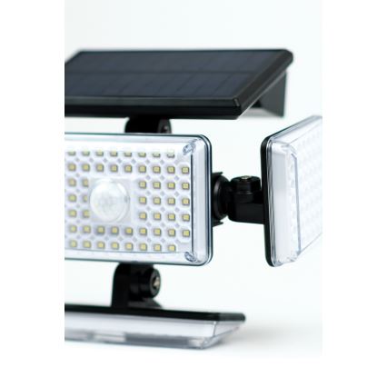 LED solcell väggbelysning med sensor LED/5W/5,5V IP65 2400 mAh