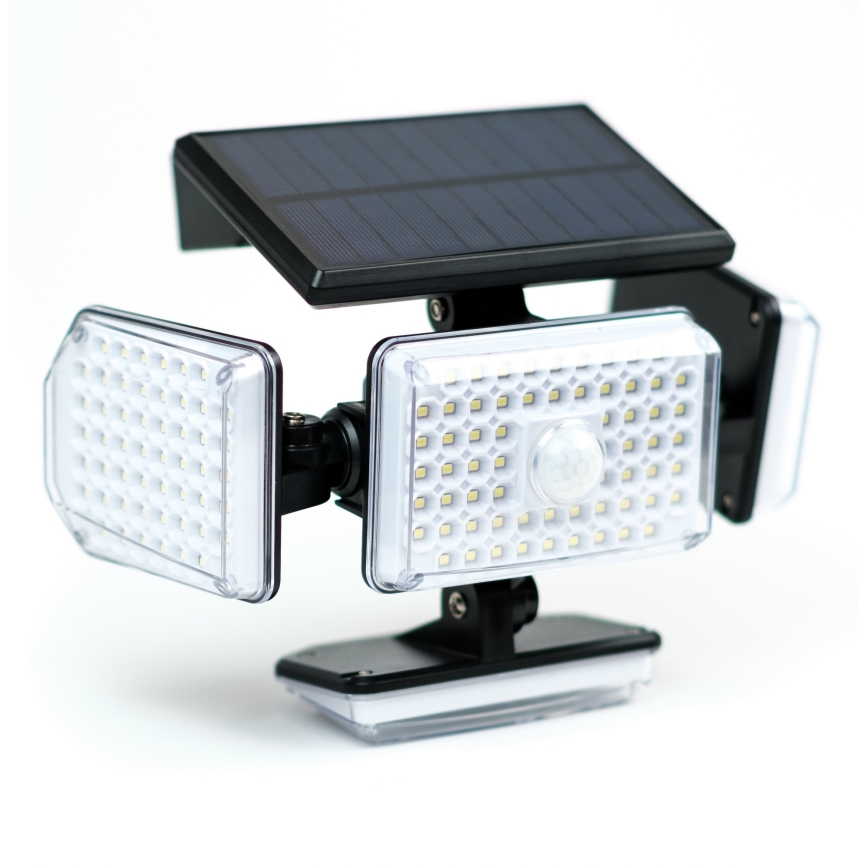 LED solcell väggbelysning med sensor LED/5W/5,5V IP65 2400 mAh
