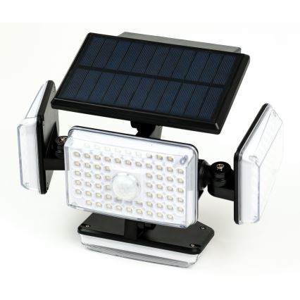LED solcell väggbelysning med sensor LED/5W/5,5V IP65 2400 mAh