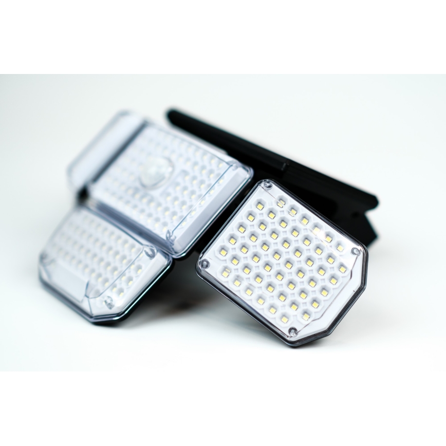 LED solcell väggbelysning med sensor LED/5W/5,5V IP65 2400 mAh