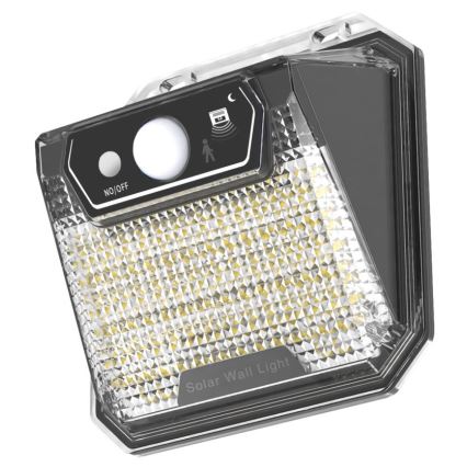 LED solcell väggbelysning med sensor LED/3W/5,5V IP65 1200 mAh