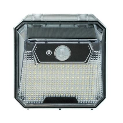 LED solcell väggbelysning med sensor LED/3W/5,5V IP65 1200 mAh