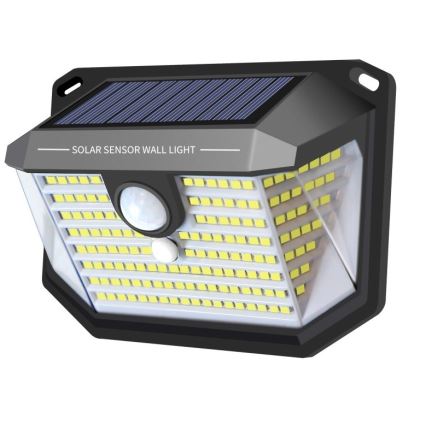 LED solcell väggbelysning med sensor LED/4W/5,5V IP65 1200 mAh