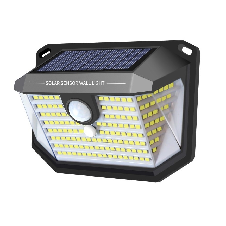 LED solcell väggbelysning med sensor LED/4W/5,5V IP65 1200 mAh