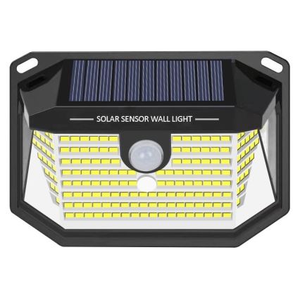 LED solcell väggbelysning med sensor LED/4W/5,5V IP65 1200 mAh