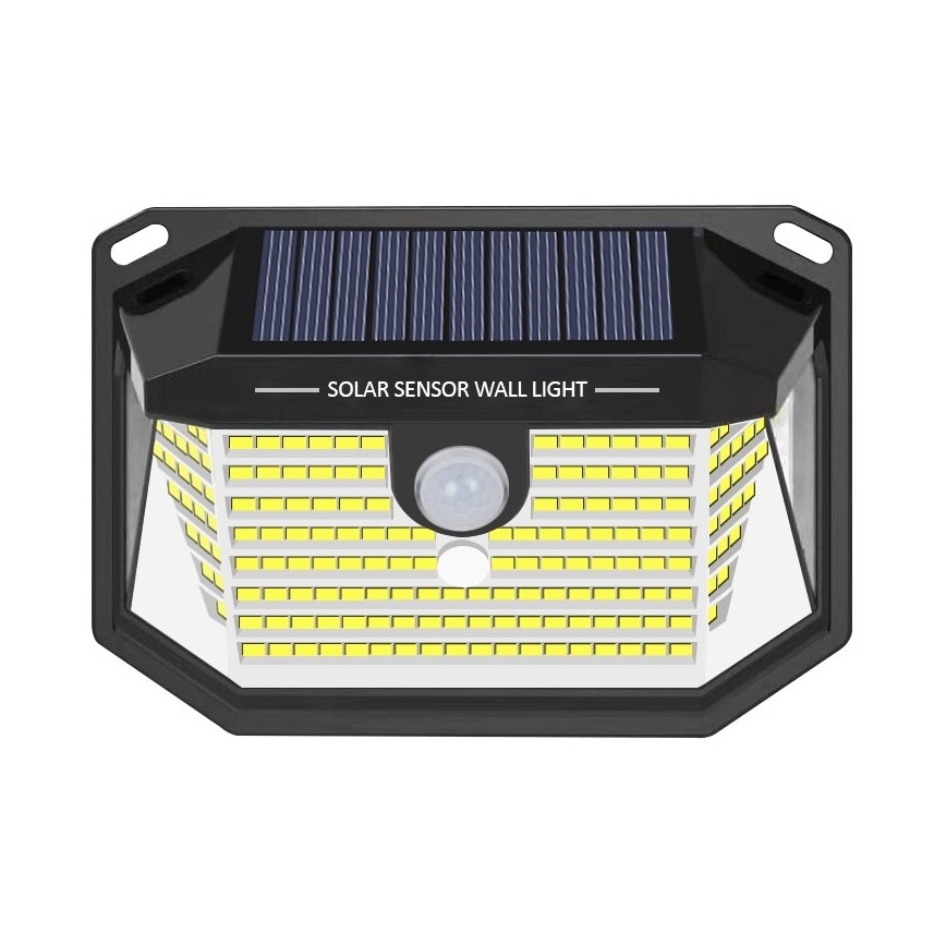 LED solcell väggbelysning med sensor LED/4W/5,5V IP65 1200 mAh