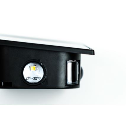 LED solcell väggbelysning med sensor LED/2W/5V IP54 1300 mAh