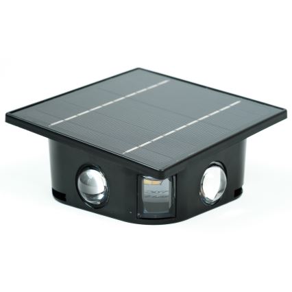 LED solcell väggbelysning med sensor LED/2W/5V IP54 1300 mAh