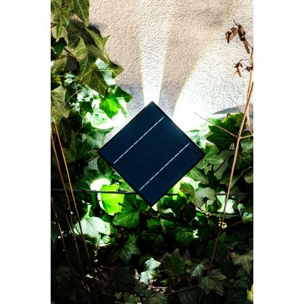 LED solcell väggbelysning med sensor LED/2W/5V IP54 1300 mAh