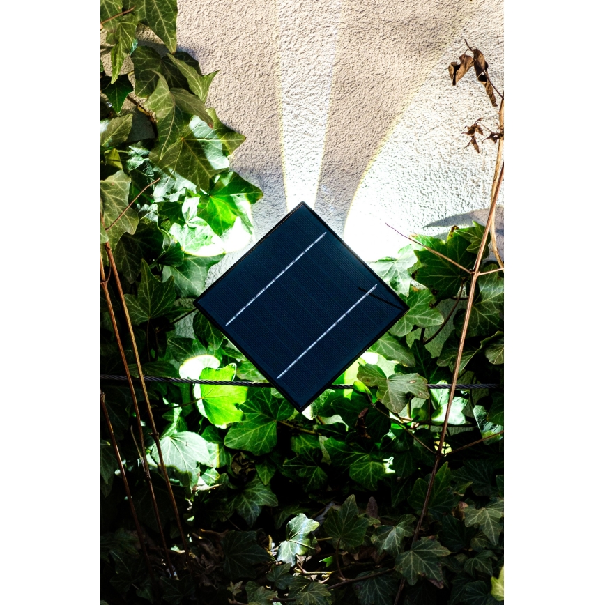 LED solcell väggbelysning med sensor LED/2W/5V IP54 1300 mAh