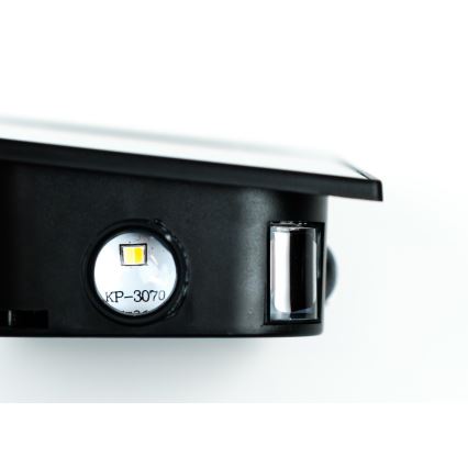 LED solcell väggbelysning med sensor LED/2W/5V IP54 1300 mAh