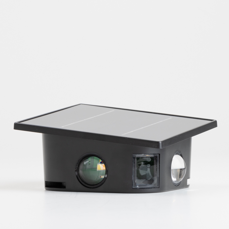 LED solcell väggbelysning med sensor LED/2W/5V IP54 1300 mAh
