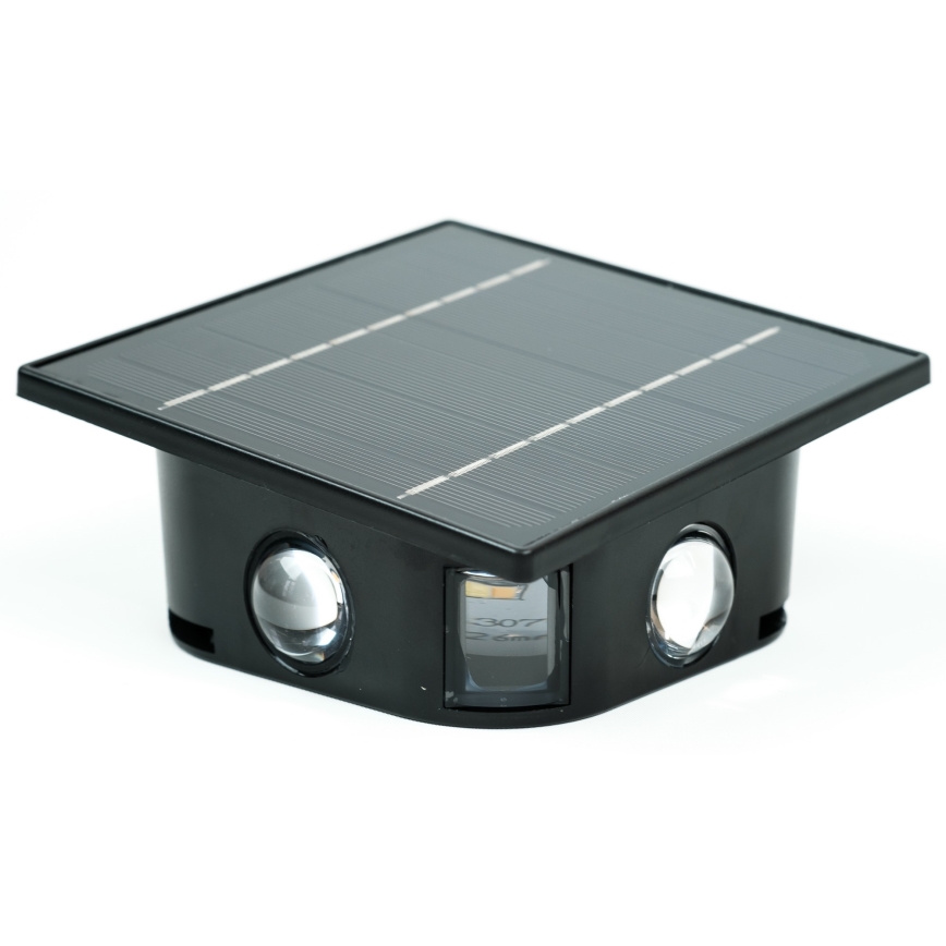 LED solcellsvägglampa med sensor LED/2W/5V IP54 1300 mAh