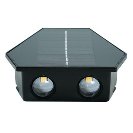 LED solcell väggbelysning med sensor LED/2W/5V IP54 1300 mAh